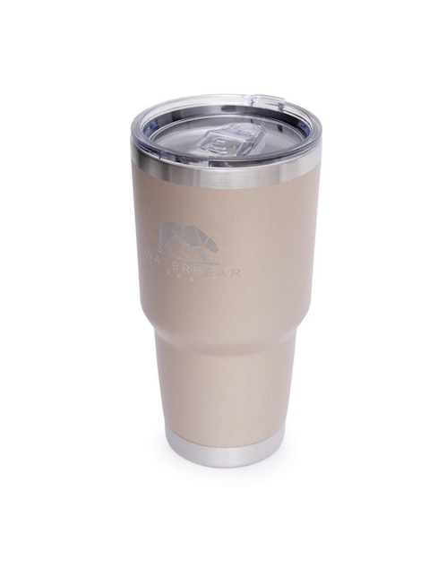 Termo doble pared de acero inoxidable con tapa a prueba de derrame 887 ml 1