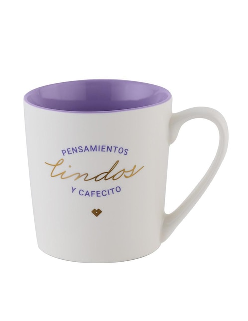 Taza clásica Luckyly Pensamientos Lindos