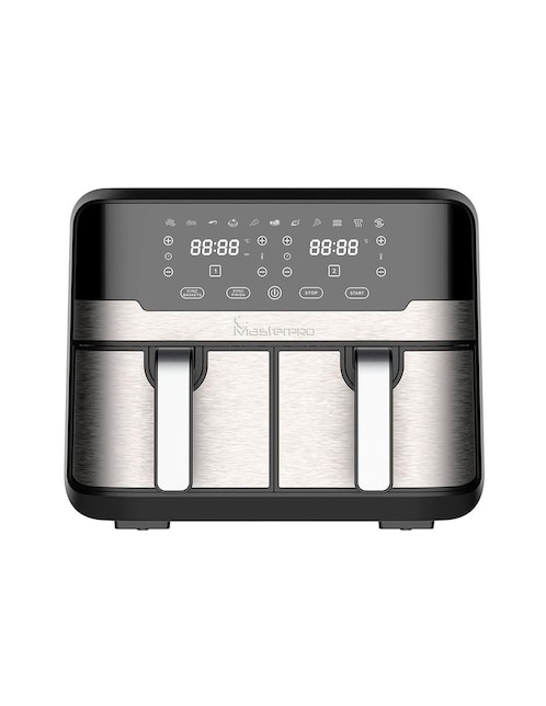 Freidora de aire con compartimento doble Master Pro 9 l BGMP-9178-BK