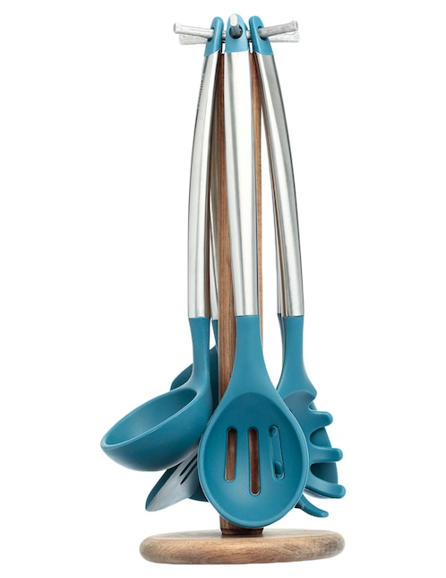 Set utensilios Kitchen Lab de acero inoxidable