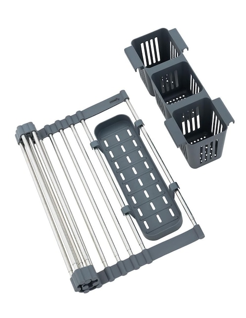 Escurridor de trastes Cookify de acero inoxidable