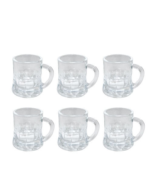 Set vaso Doble Pack Kasablanka Bali Glass de vidrio con 6 piezas