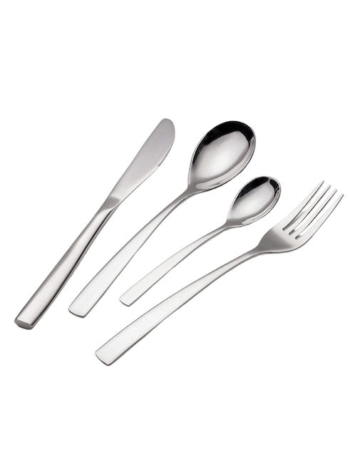Set cubiertos Kasablanka Córdoba de acero 24 piezas