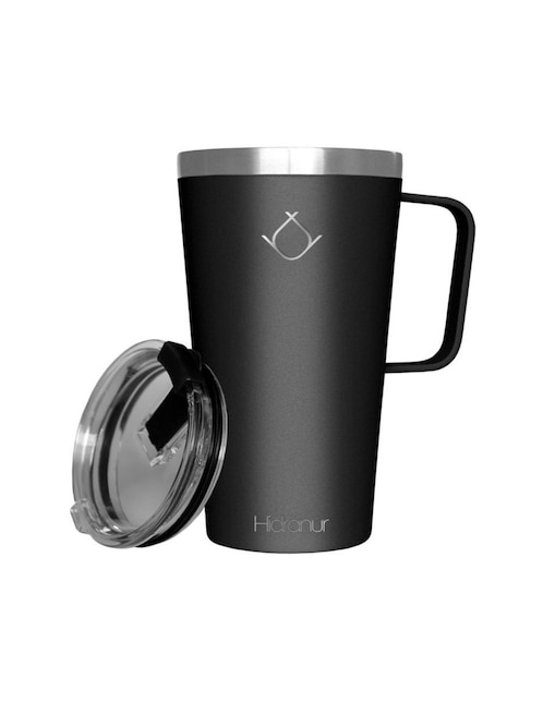 Termo Hidranur de acero inoxidable con tapa flip top 473ml