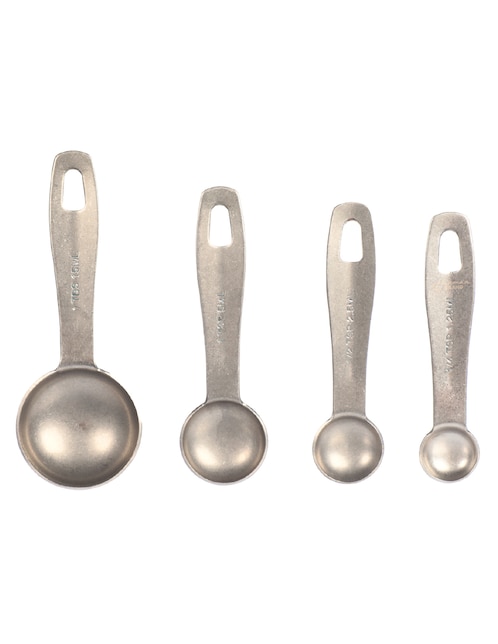 HEUMAN BRAND Set cucharas medidoras Kitchen Lab 4 piezas