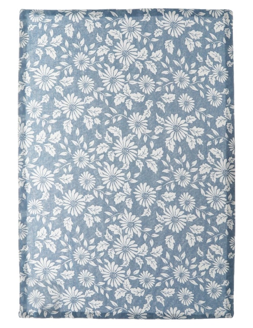 Mantel individual rectangular de algodón 1