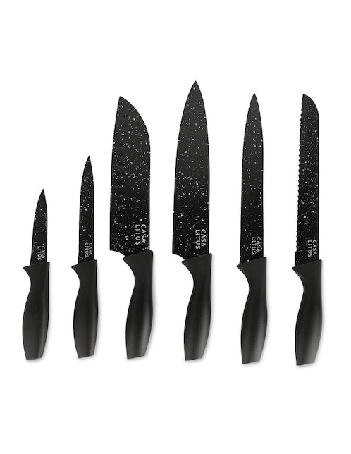 Set de cuchillos utilitario 6 piezas