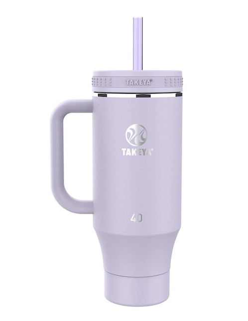 Termo Takeya de acero inoxidable Tumblers con tapa rosca 1.2 L