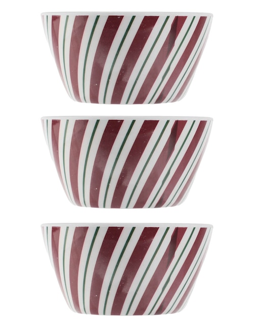 Set bowl T&A 3 piezas de melamina