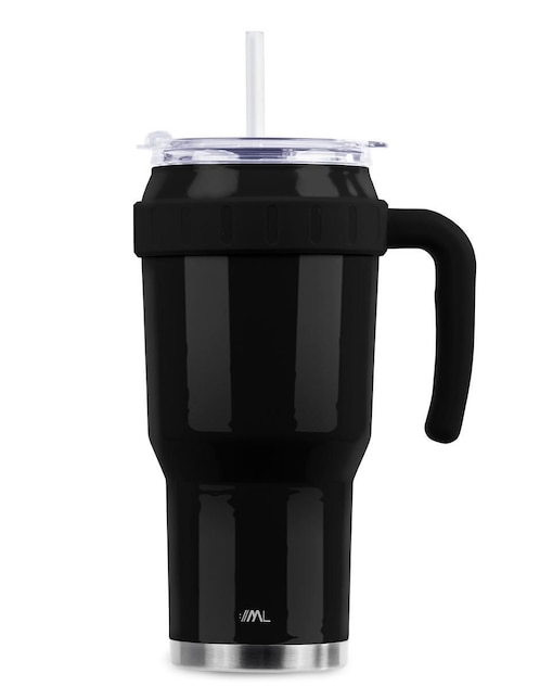 Termo de acero inoxidable con tapa rosca 1.2 L