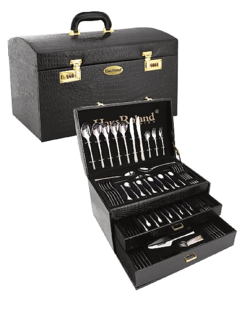Set cubiertos RD Royal Cook de acero inoxidable 86 piezas