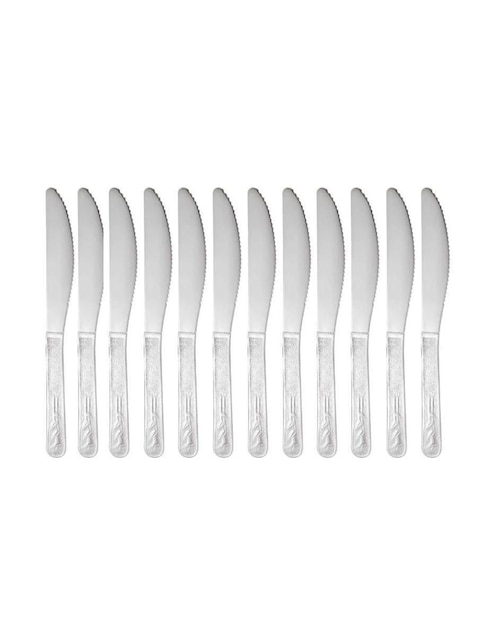 Set cubiertos Moven Maya de acero inoxidable 12 piezas