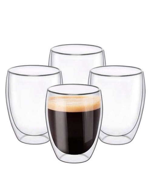 Set vaso Doble Pack Easyware con 4 piezas