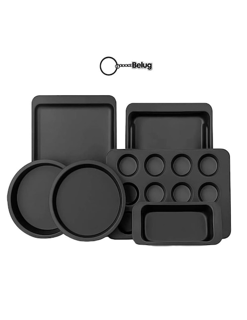 Set charola para hornear de acero