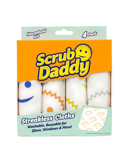 Paño limpiador Scrub Daddy 4 piezas piezas