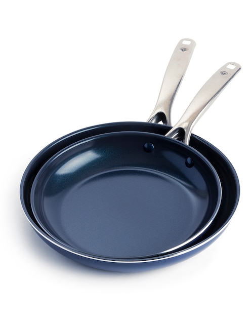 Set de sartenes Blue Diamond de aluminio anodizado