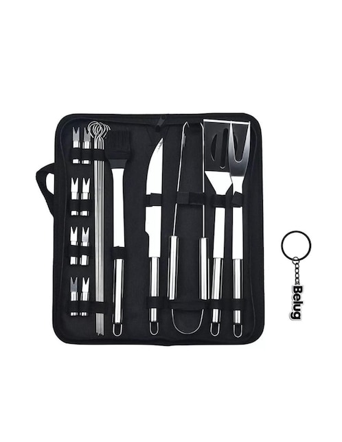 Set utensilios de acero inoxidable