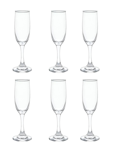 Set de copas para champán Cristar Premier de vidrio