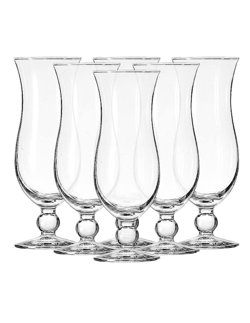 Set vaso Doble Pack Stovmex Tornado de vidrio con 6 piezas