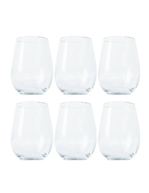 Set vaso Doble Pack Stovmex Napoli de vidrio con 6 piezas