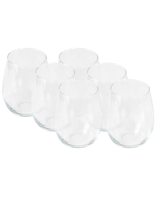 Set vaso Doble Pack Stovmex Napoli de vidrio con 6 piezas