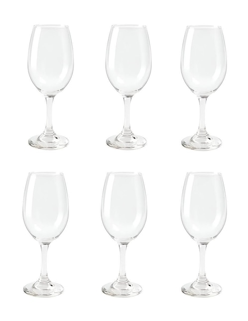 Set de copas para vino de vidrio Set de copas para vino de vidrio