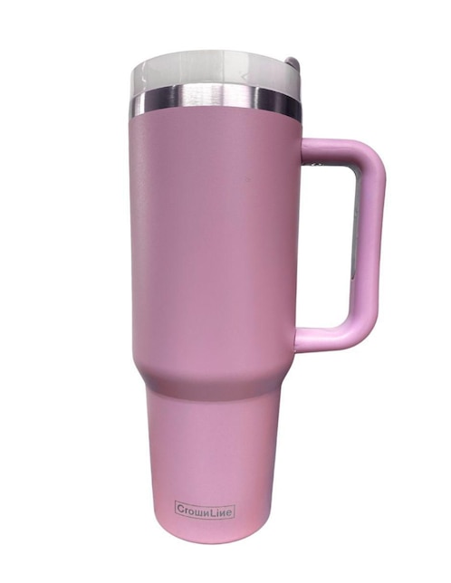 Termo doble pared 1 pieza "piezas" crownline "de" acero inoxidable crownline "con tapa" rosca 1.1 l