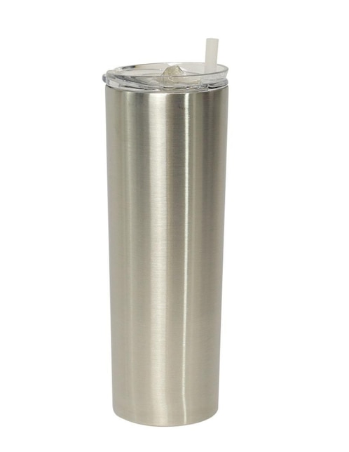 Termo doble pared 1 pieza "piezas" kadabrah "de" acero inoxidable doble pared con popote "con tapa" push pull 591 ml