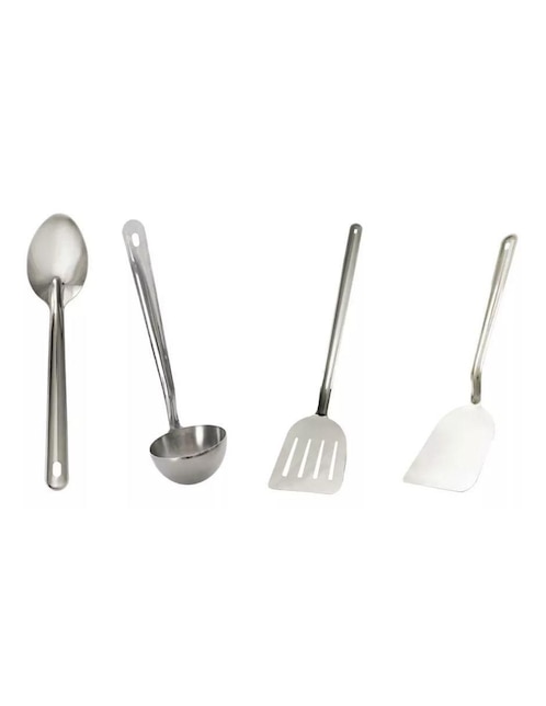 Set espátulas acero inoxidable 1