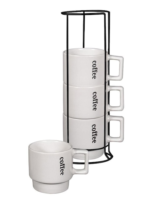 Set de tazas americanas Chefmaker 4 piezas