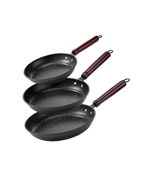 Set de sartenes Wünd de piedra 3 piezas