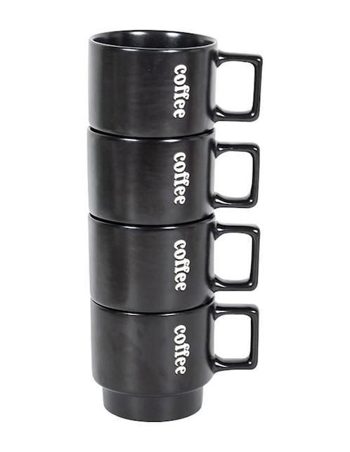 Set de tazas americana Chefmaker 4 piezas