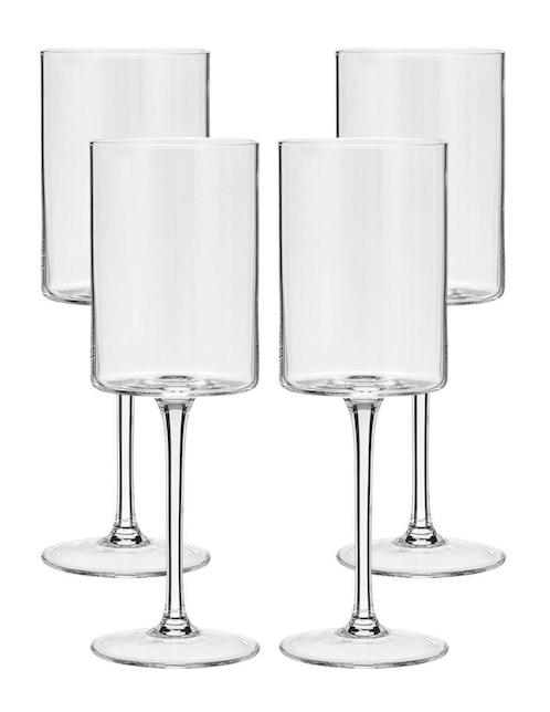 Set de copas universal Bluelander de vidrio