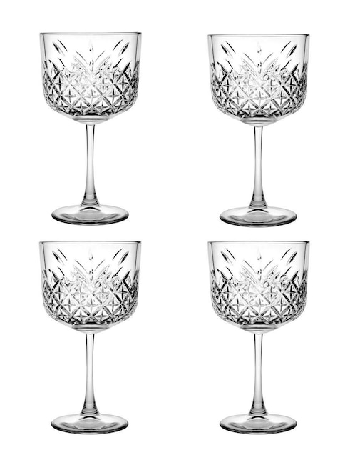Set de copas para gin Pasabahce Timeless de vidrio