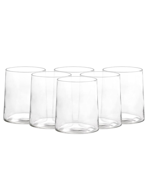 Set vasos Borgonovo Elixir de vidrio con 6 piezas