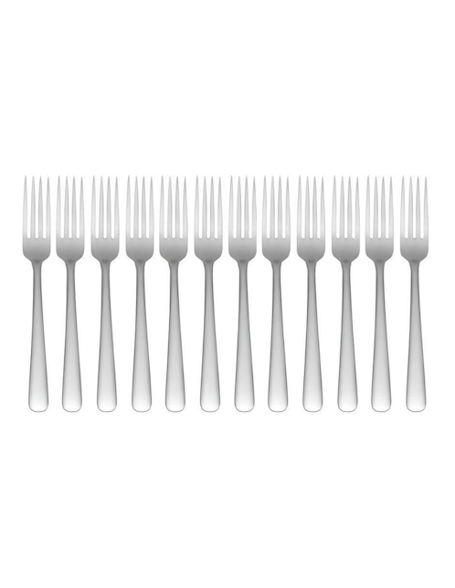 Set cubiertos Moven Malva de acero inoxidable 12 piezas