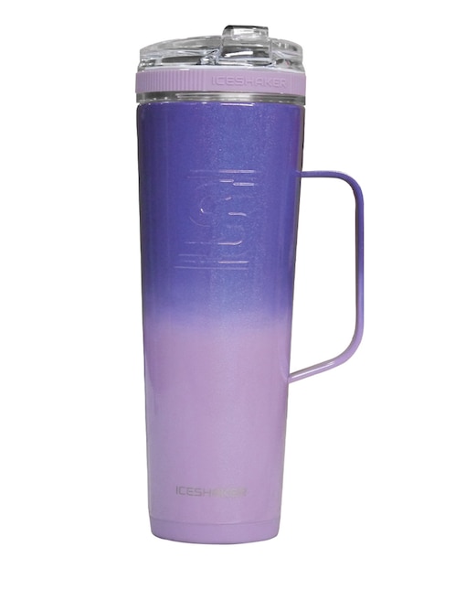 Termo doble pared de acero inoxidable Flex Handle con tapa rosca 1 L 1
