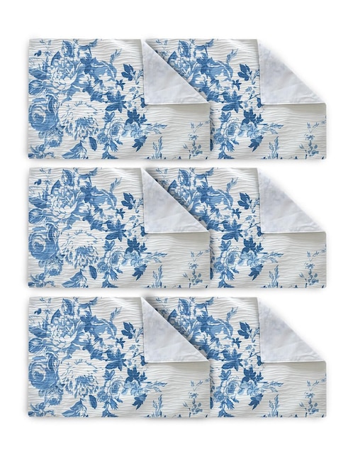 Set mantel individual rectangular de poliéster Dormireal Tivoli