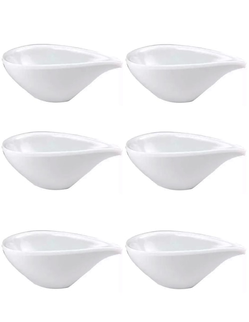 Set ramekin plástico Vencort 6 piezas