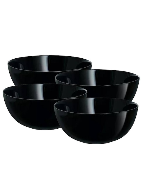 Plato ensalada Luminarc Diwali de vidrio 4 piezas