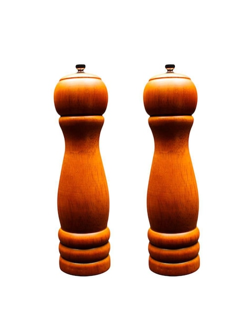 Set salero y pimentero Vencort de madera