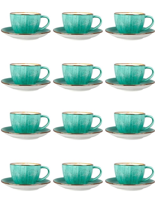 Set tazas terno 24 piezas