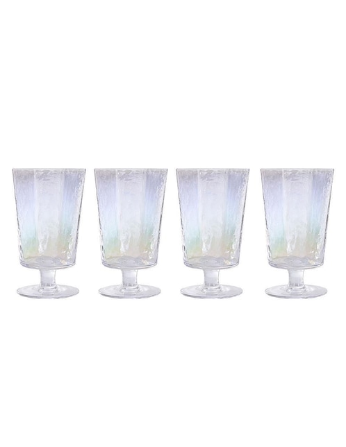 Set de copas para agua Crown Baccara de vidrio
