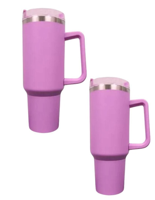Set termo 1 par TLP de acero inoxidable con tapa rosca 1.2 L