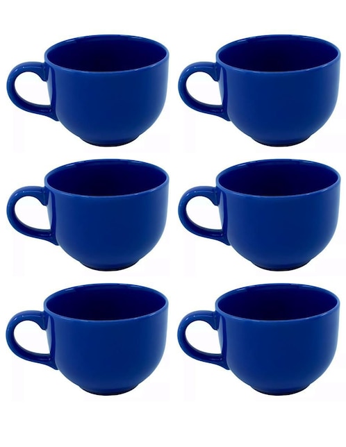 Set de tazas americanas Vencort 6 piezas