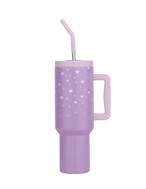 Termo Luckyly de acero inoxidable Tiana con tapa rosca 1.2 l