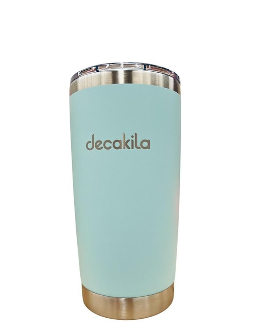 Termo Decakila de acero inoxidable Pastel con tapa doble rosca 591 ml
