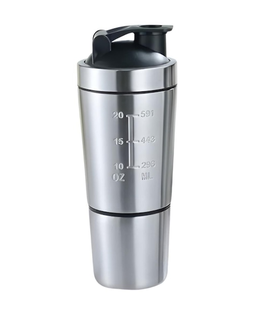 Termo de acero inoxidable con tapa rosca 739 ml 1
