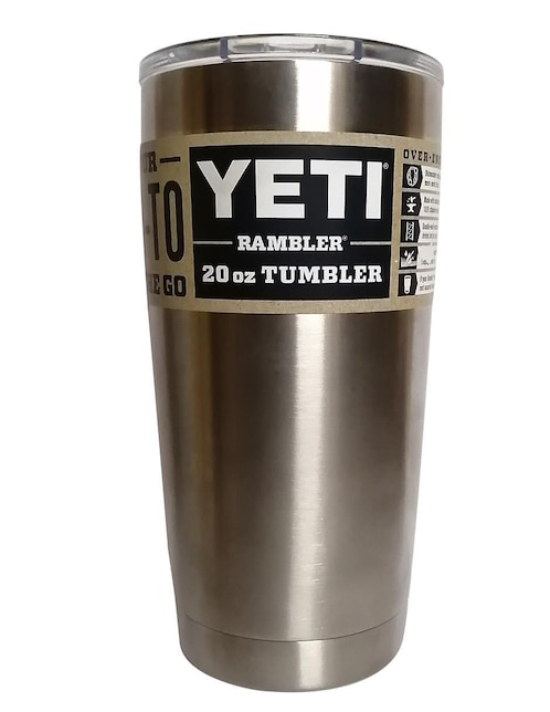 Termo Yeti de acero inoxidable con tapa a presión 591 ml