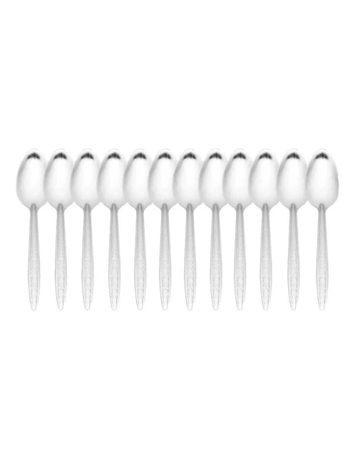 Set cubiertos Moven Laurel de acero inoxidable 12 piezas